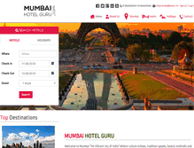 Tablet Screenshot of mumbaihotelguru.com